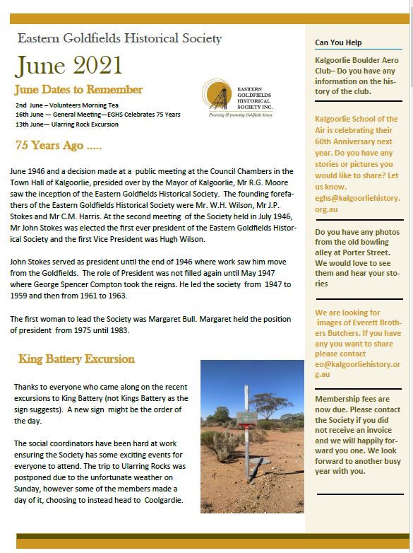 June Newsletter